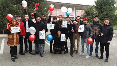 Акция «Молодежь Кыргызстана за мир!»