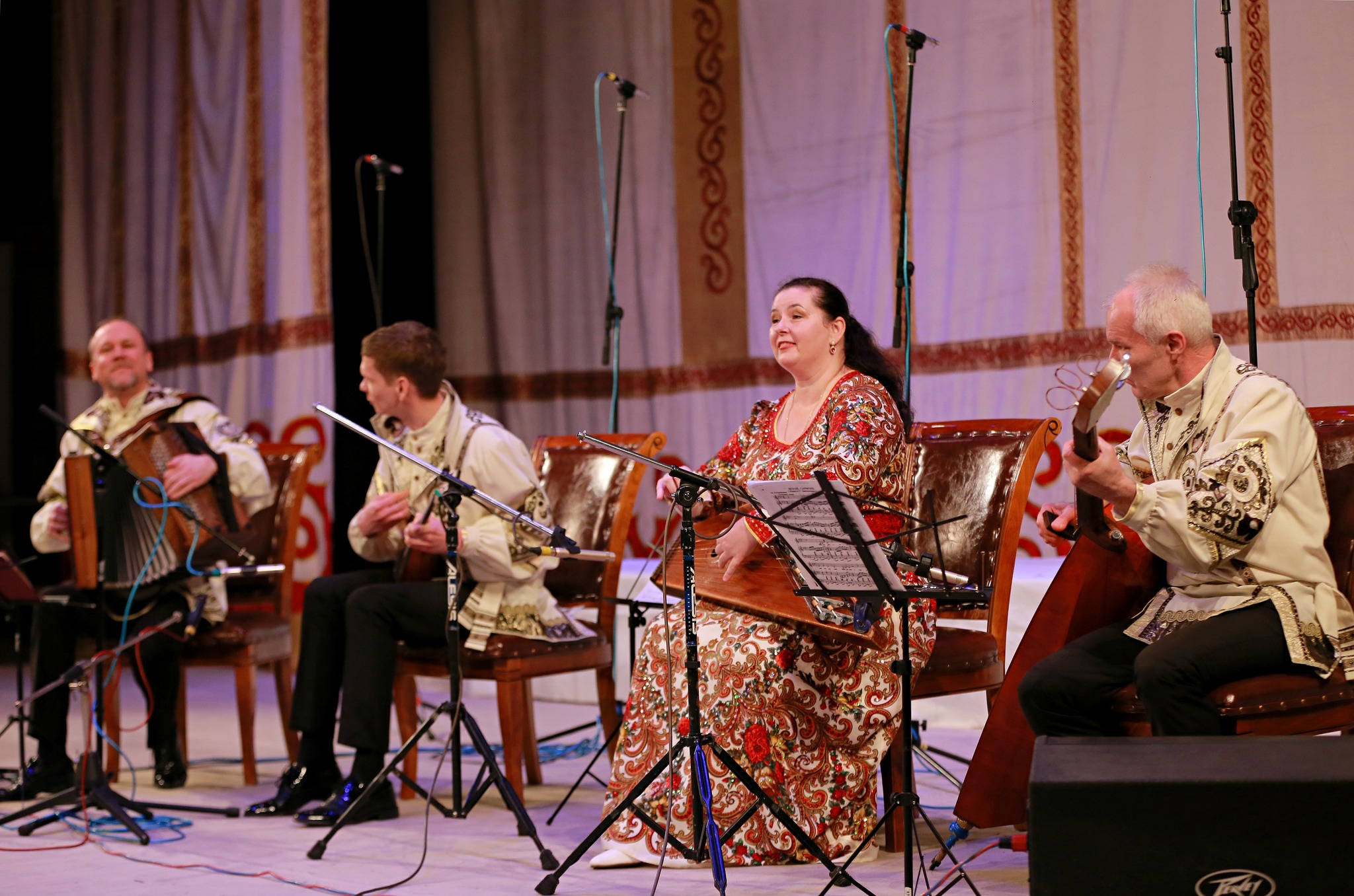 Концерт российских исполнителей в рамках Международного культурного проекта “На языке музыки” в городе Ош